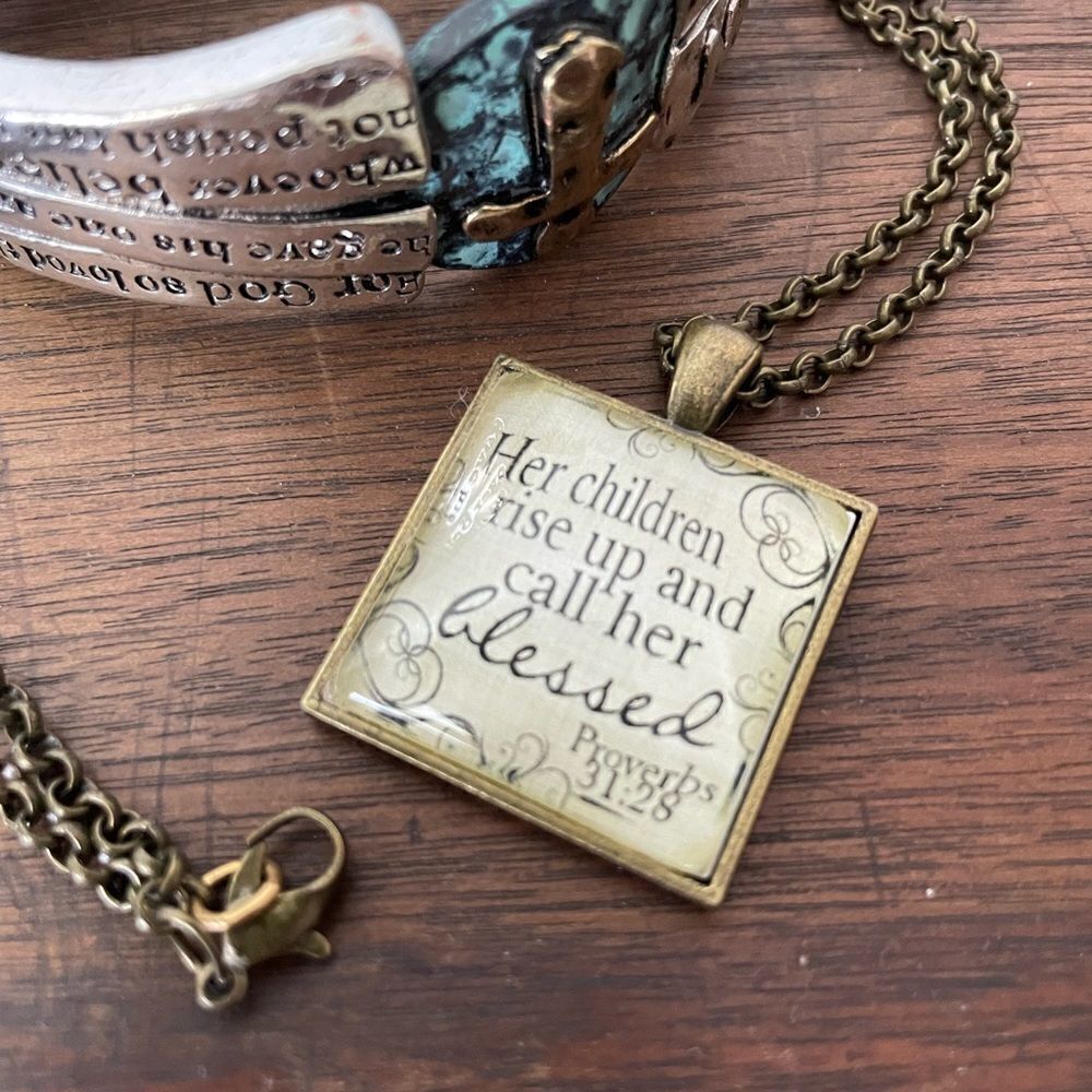 Christian Necklace and Bracelet